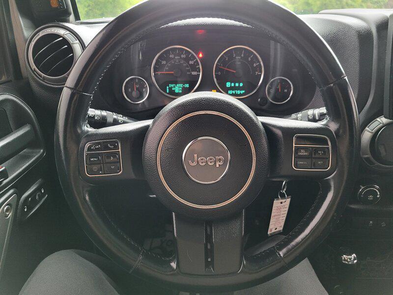 used 2015 Jeep Wrangler Unlimited car, priced at $12,995