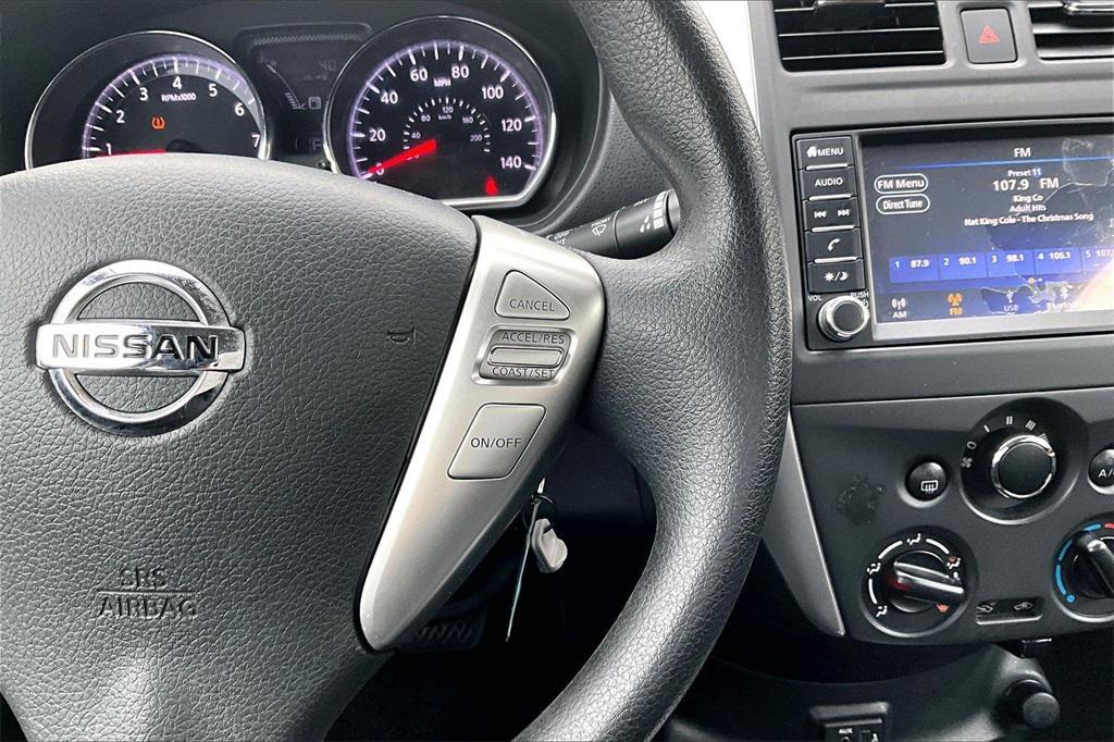 used 2019 Nissan Versa car, priced at $8,995