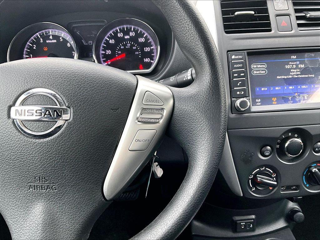 used 2019 Nissan Versa car, priced at $7,495