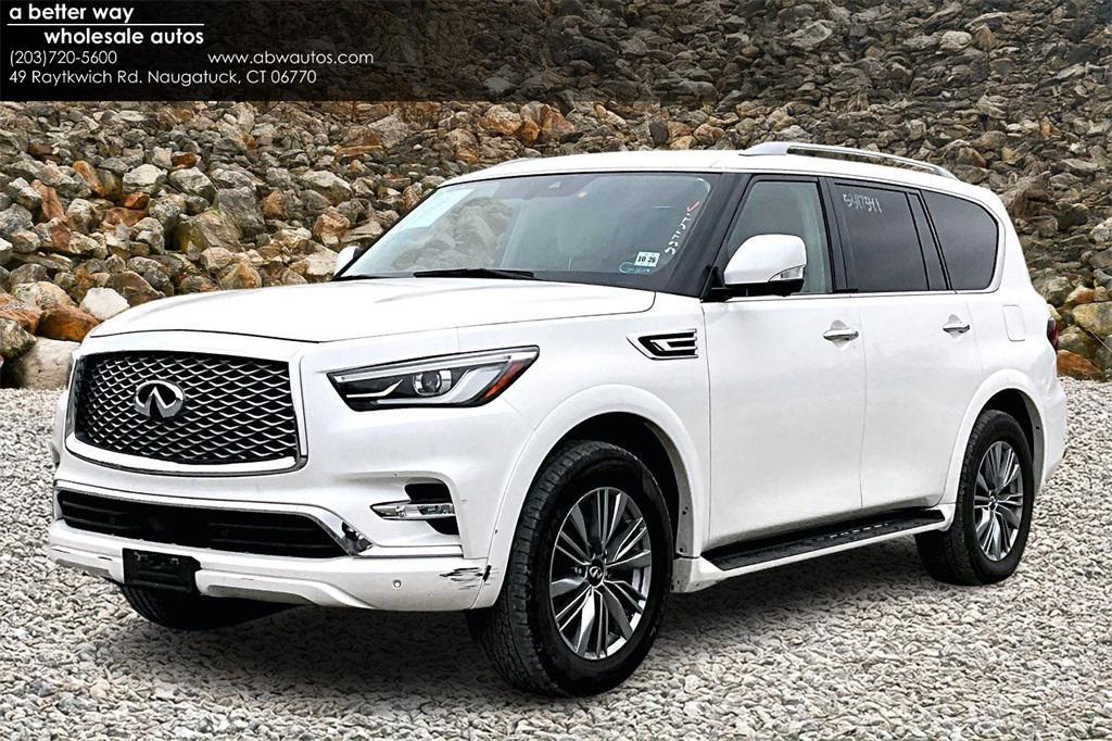 used 2021 INFINITI QX80 car, priced at $26,995