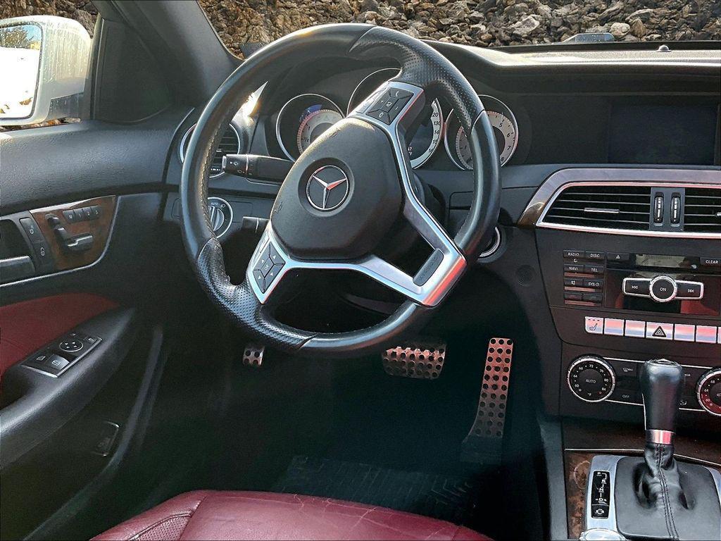 used 2015 Mercedes-Benz C-Class car, priced at $11,995
