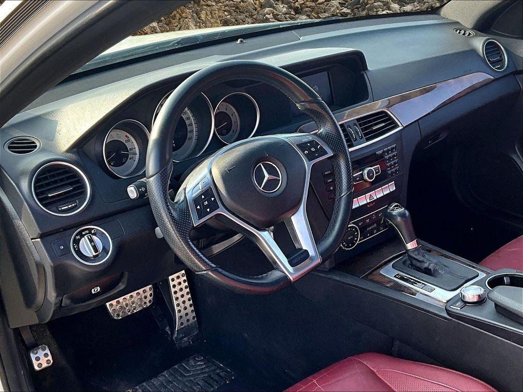 used 2015 Mercedes-Benz C-Class car, priced at $11,995