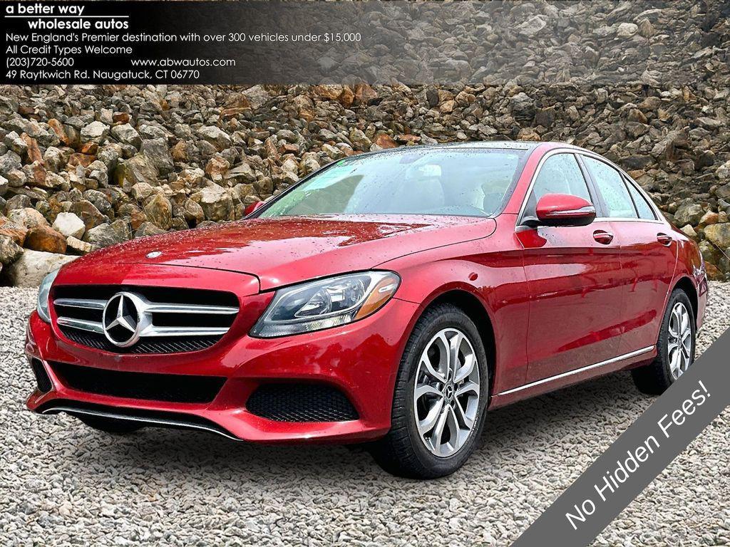used 2017 Mercedes-Benz C-Class car, priced at $12,985