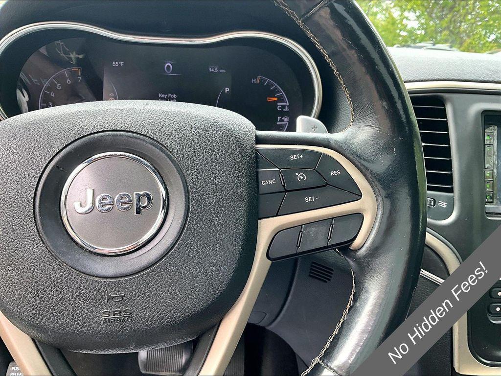 used 2017 Jeep Grand Cherokee car, priced at $12,485