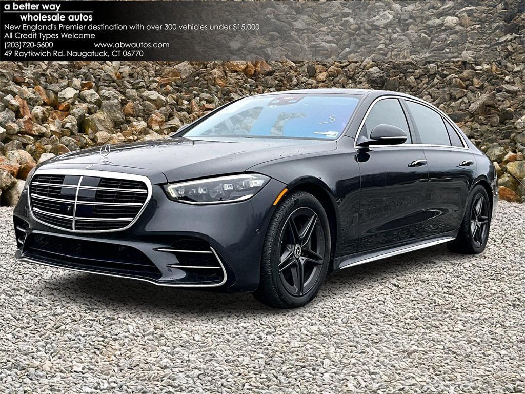 used 2021 Mercedes-Benz S-Class car, priced at $53,995