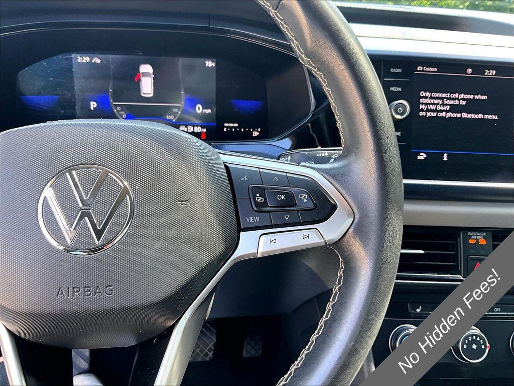 used 2022 Volkswagen Taos car, priced at $18,985