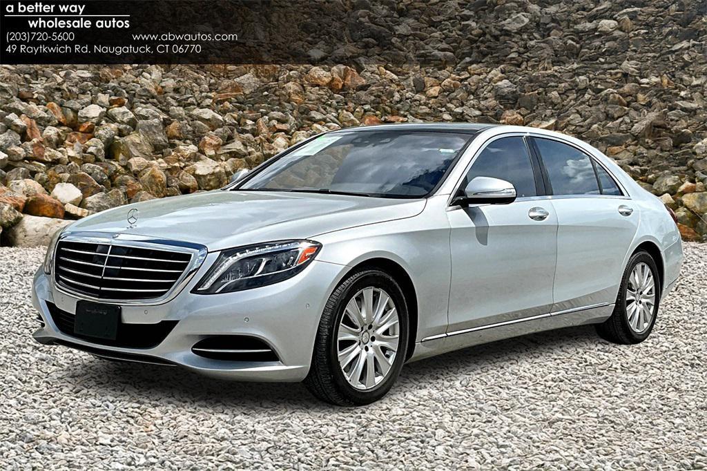 used 2015 Mercedes-Benz S-Class car, priced at $24,495