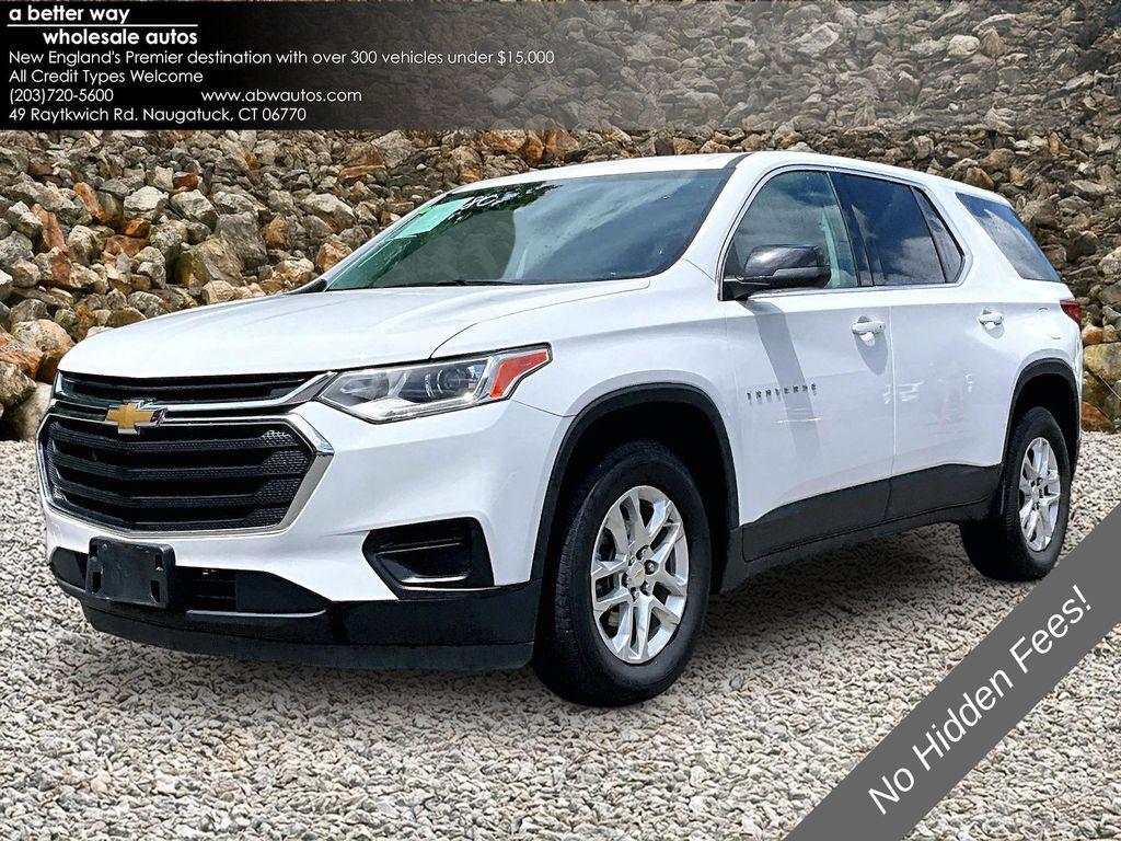 used 2021 Chevrolet Traverse car, priced at $23,985