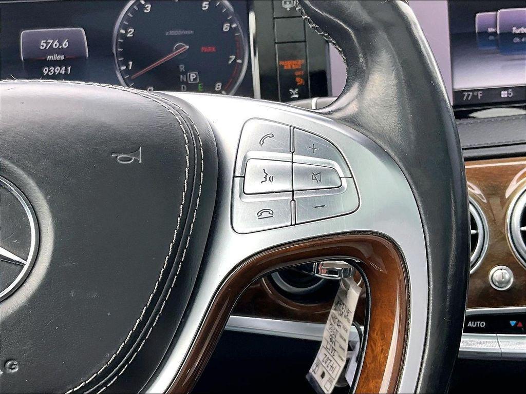 used 2017 Mercedes-Benz S-Class car, priced at $21,995