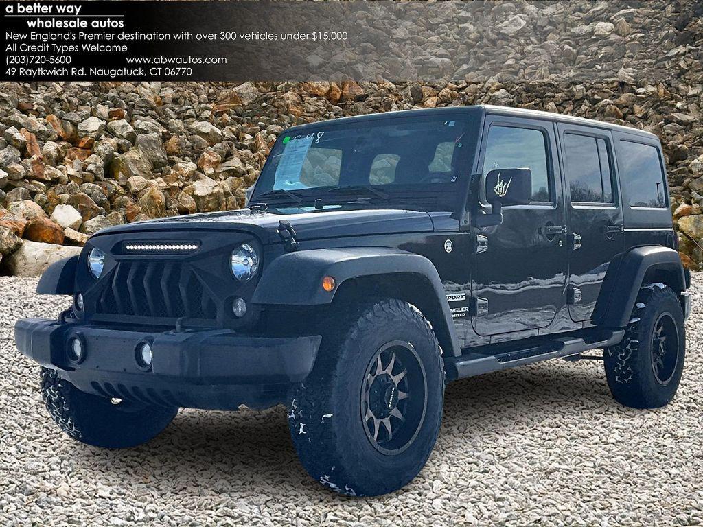 used 2017 Jeep Wrangler Unlimited car, priced at $15,995