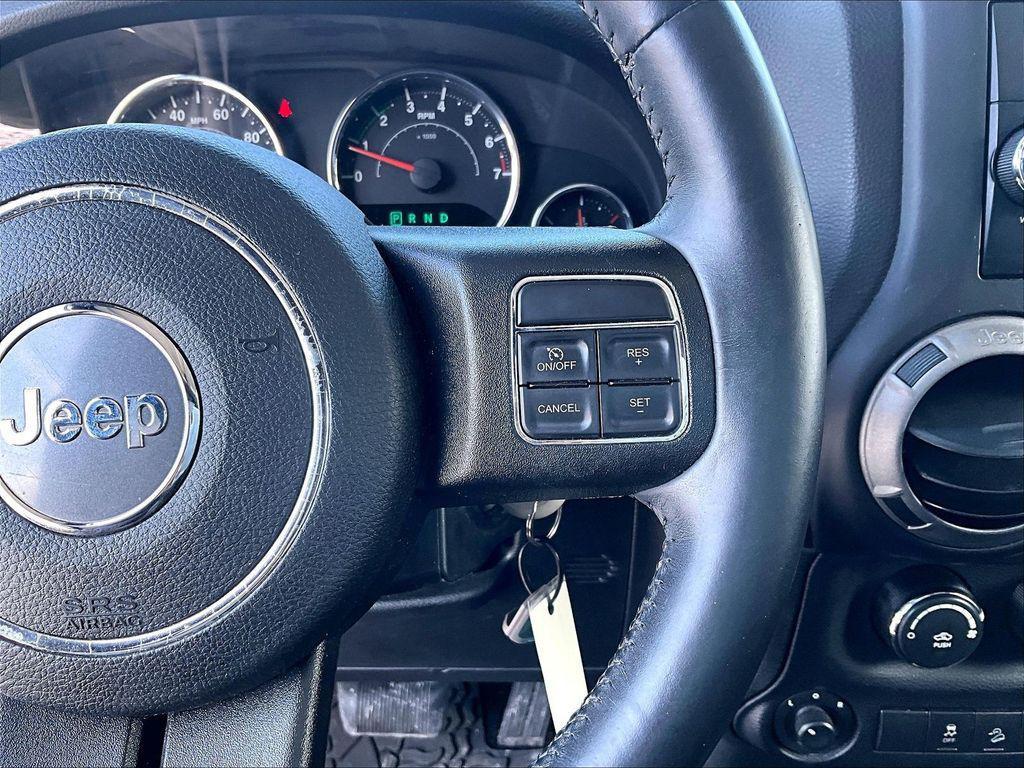 used 2017 Jeep Wrangler Unlimited car, priced at $15,995