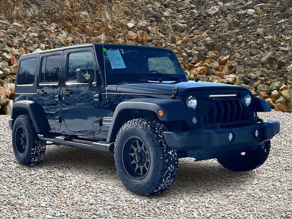 used 2017 Jeep Wrangler Unlimited car, priced at $15,995