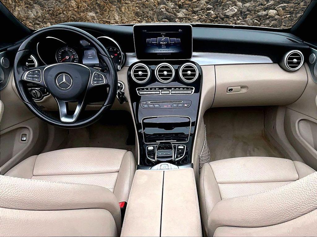 used 2017 Mercedes-Benz C-Class car, priced at $19,995