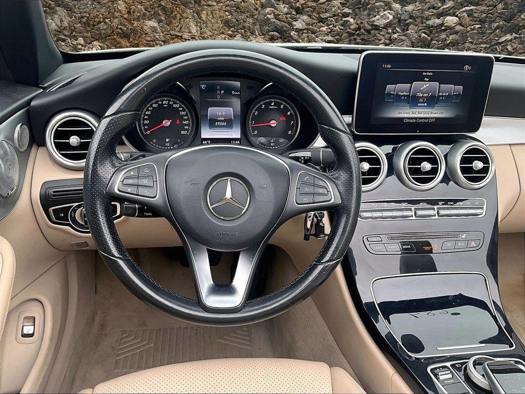 used 2017 Mercedes-Benz C-Class car, priced at $19,995