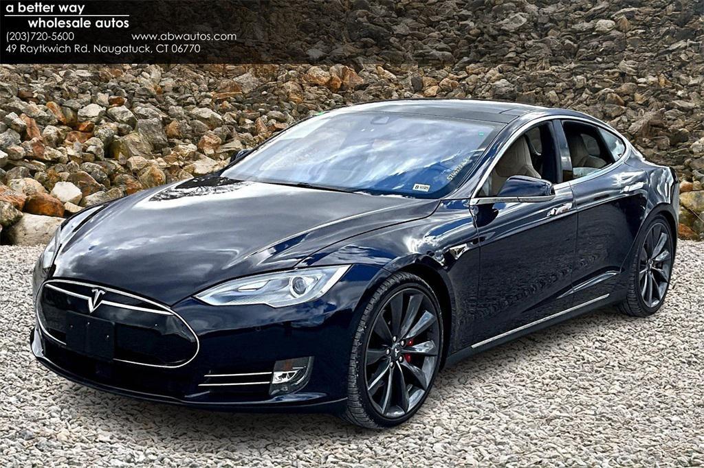 used 2015 Tesla Model S car, priced at $14,495