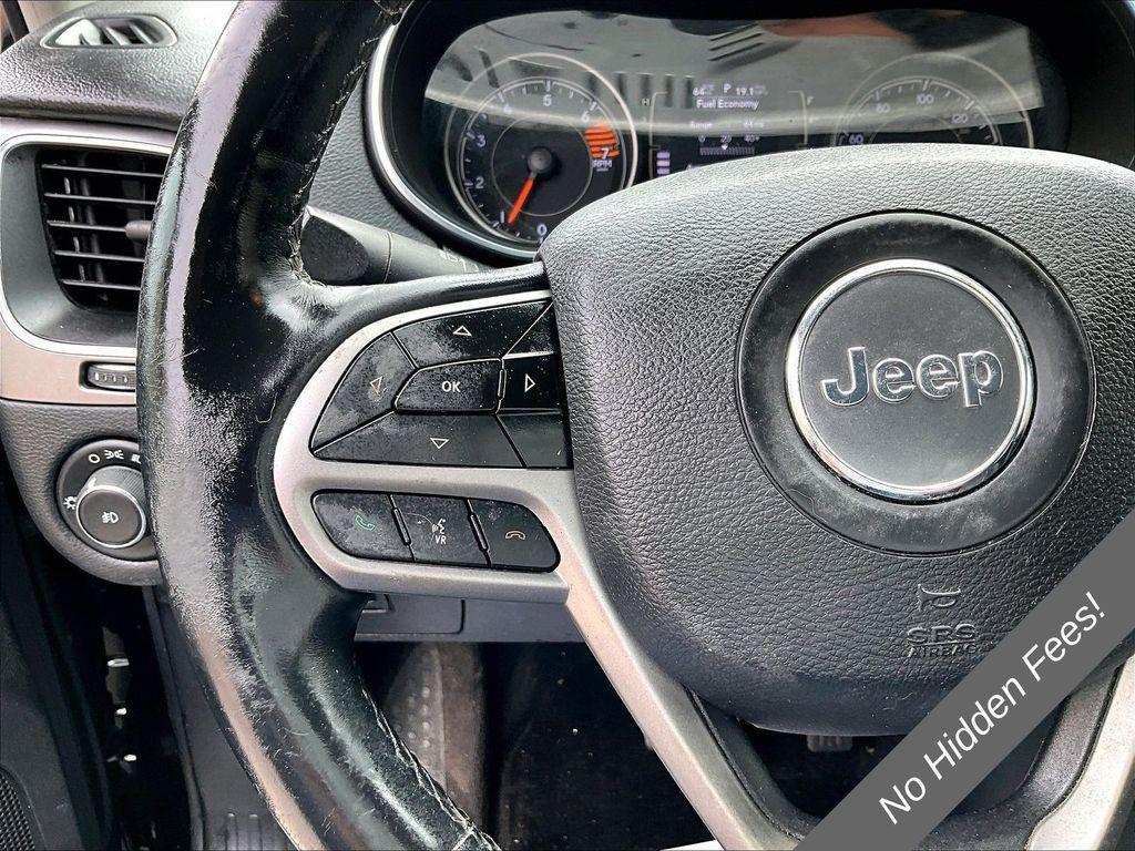 used 2019 Jeep Cherokee car, priced at $11,985