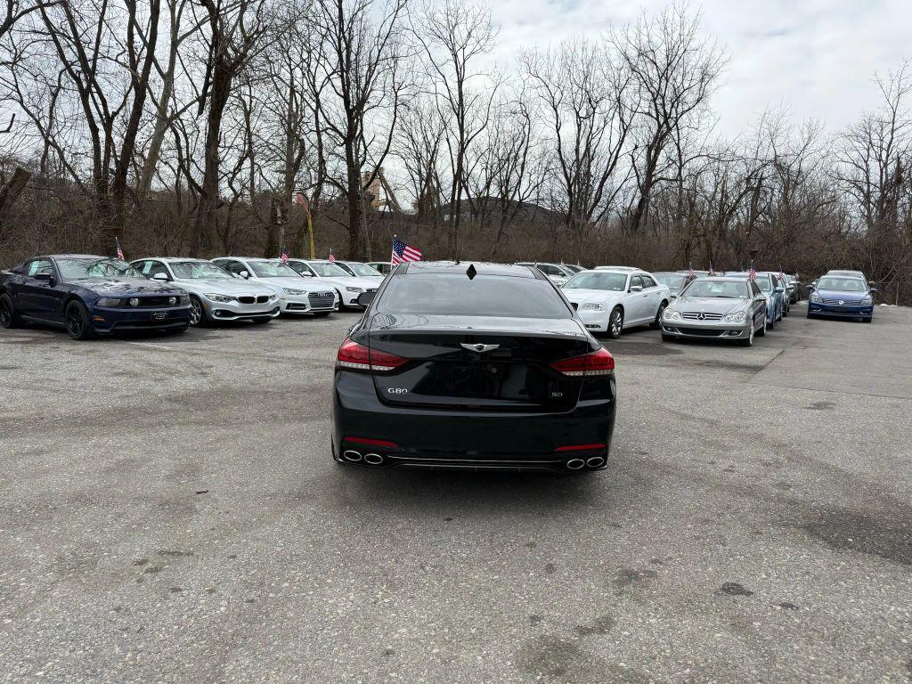 used 2018 Genesis G80 car, priced at $25,999
