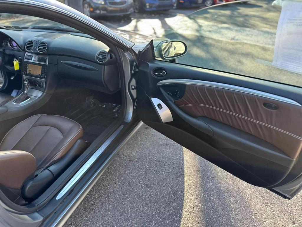 used 2009 Mercedes-Benz CLK-Class car, priced at $10,999