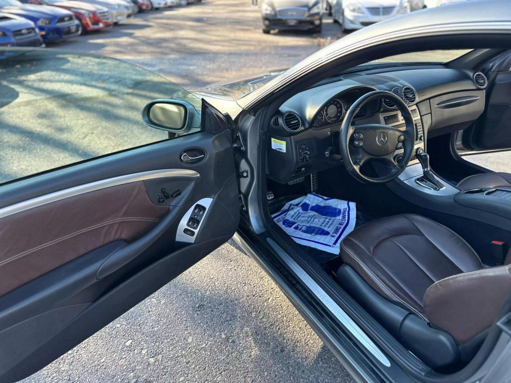 used 2009 Mercedes-Benz CLK-Class car, priced at $10,999