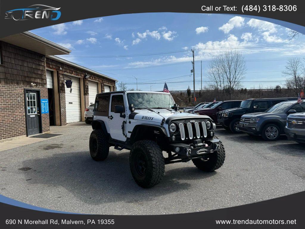 used 2016 Jeep Wrangler car, priced at $18,500