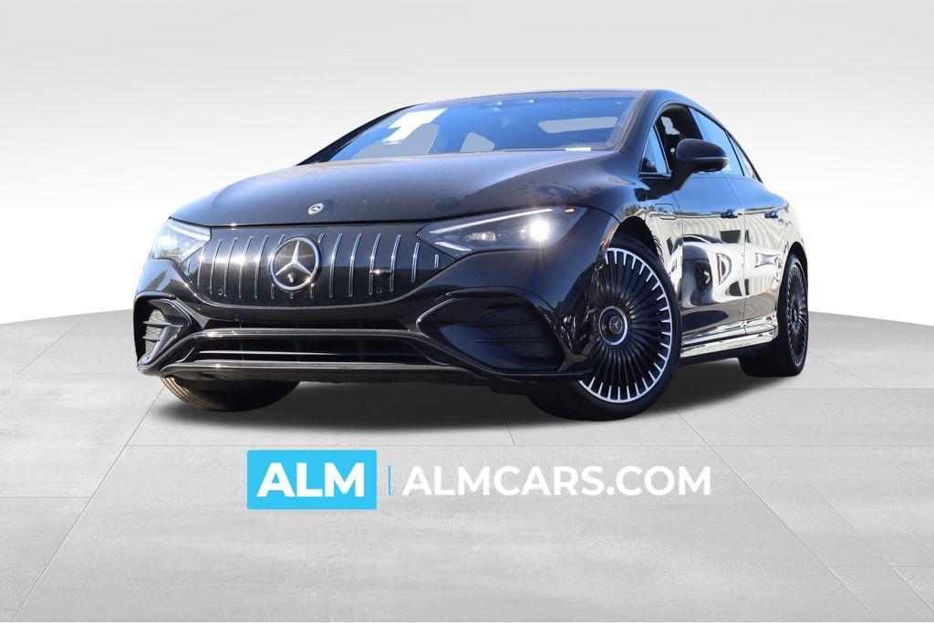 used 2023 Mercedes-Benz AMG EQE car, priced at $49,420
