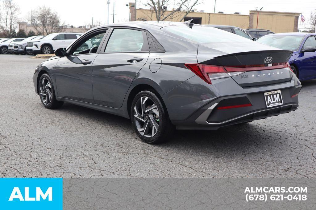 used 2025 Hyundai Elantra car, priced at $18,920