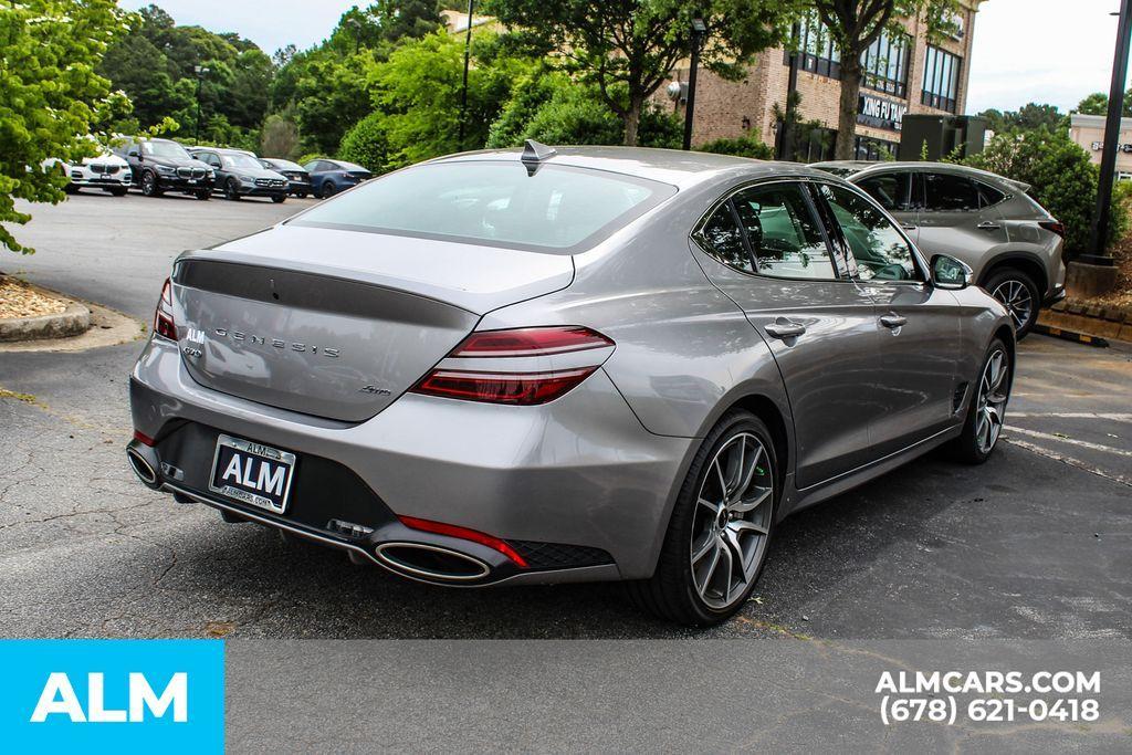 used 2025 Genesis G70 car, priced at $31,164
