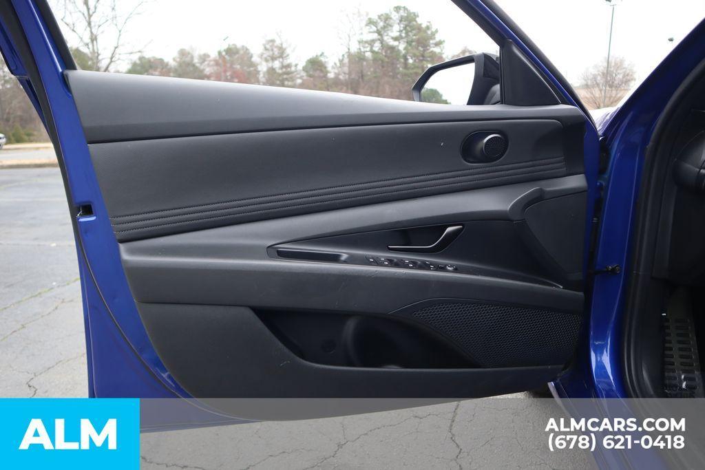 used 2025 Hyundai Elantra car, priced at $18,420