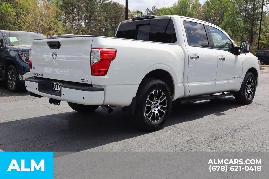 used 2021 Nissan Titan car, priced at $27,460