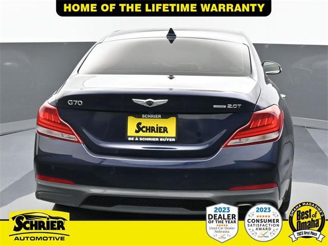 used 2019 Genesis G70 car, priced at $22,988