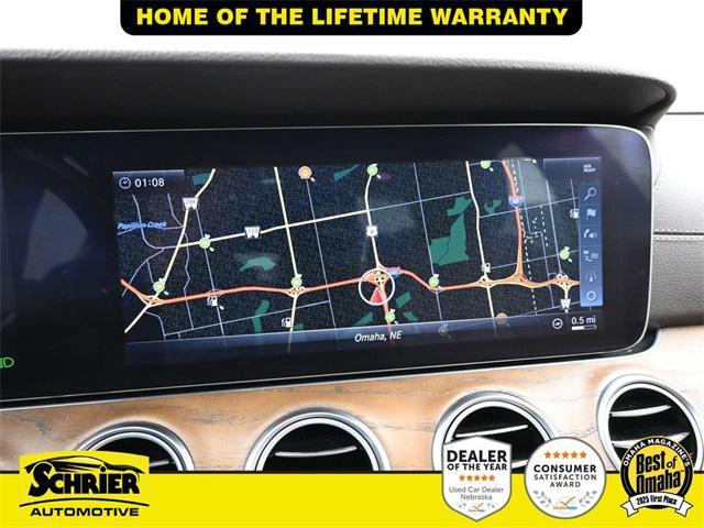 used 2018 Mercedes-Benz E-Class car, priced at $22,941