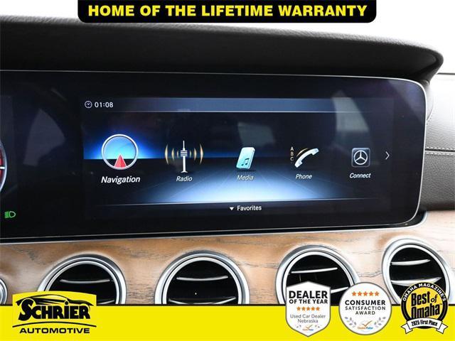 used 2018 Mercedes-Benz E-Class car, priced at $22,941