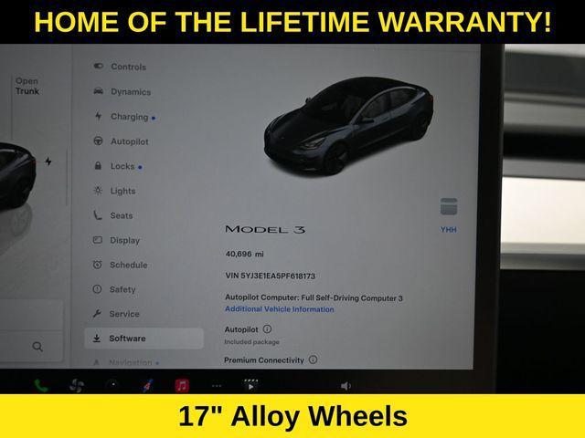 used 2023 Tesla Model 3 car, priced at $28,941