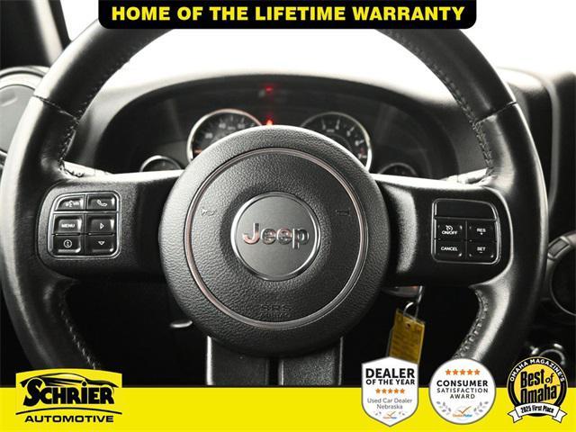 used 2016 Jeep Wrangler Unlimited car, priced at $19,988