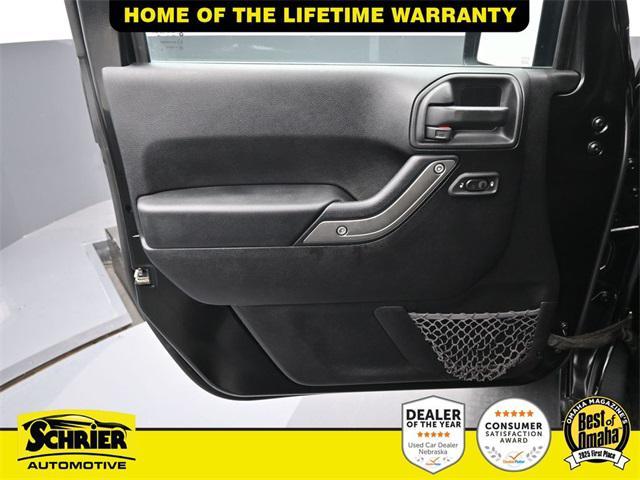 used 2016 Jeep Wrangler Unlimited car, priced at $19,988