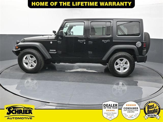 used 2016 Jeep Wrangler Unlimited car, priced at $19,988