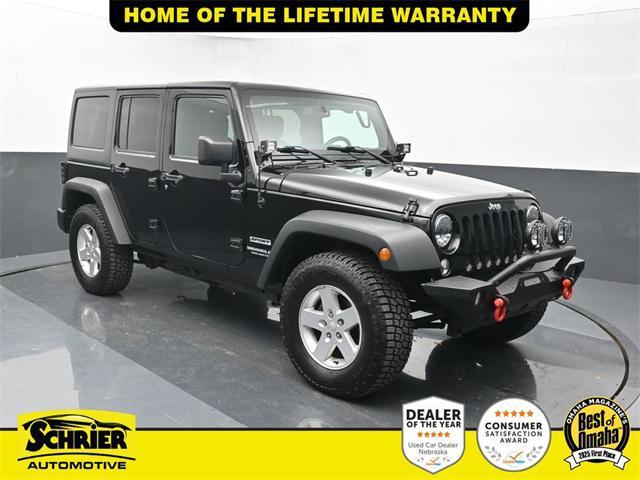 used 2016 Jeep Wrangler Unlimited car, priced at $19,988