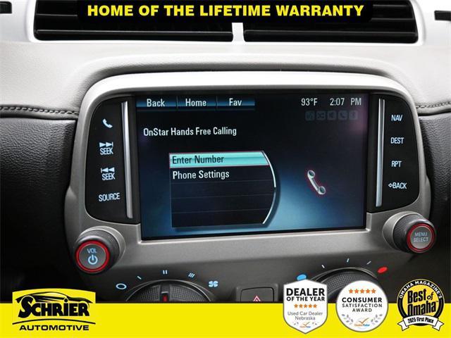 used 2015 Chevrolet Camaro car, priced at $19,493