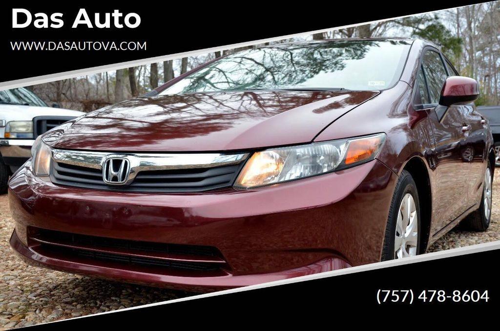 used 2012 Honda Civic car, priced at $8,700