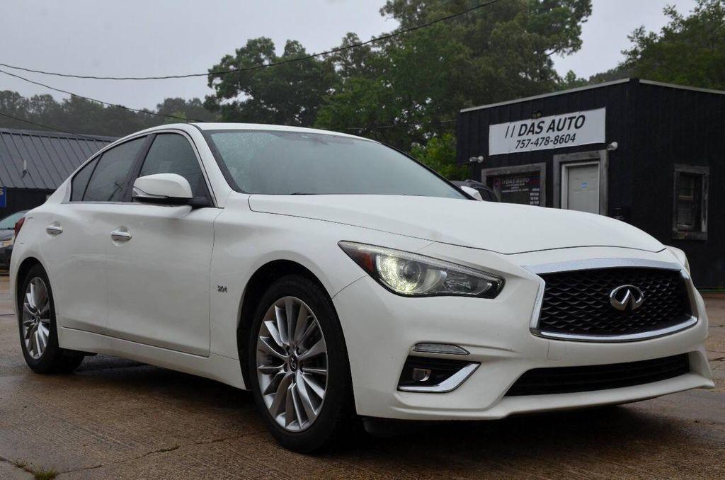 used 2018 INFINITI Q50 car, priced at $16,500