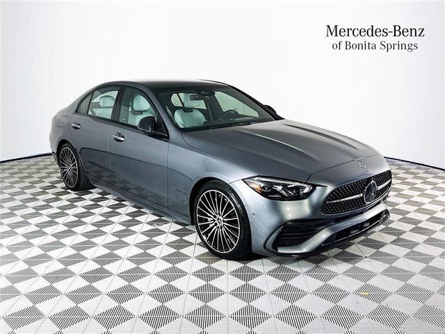 used 2025 Mercedes-Benz C-Class car, priced at $52,942