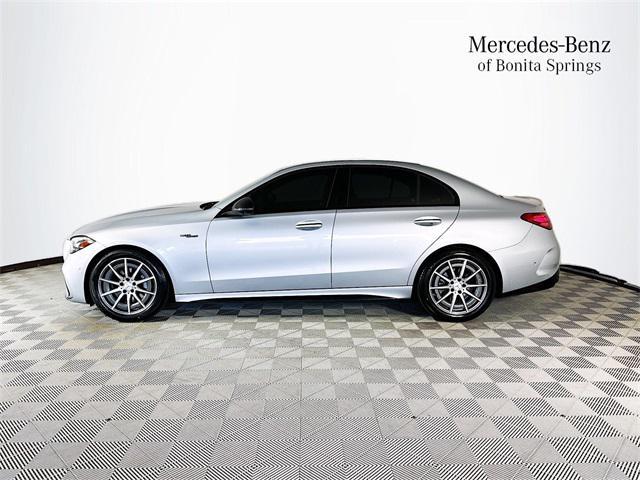 used 2024 Mercedes-Benz AMG C 43 car, priced at $54,233