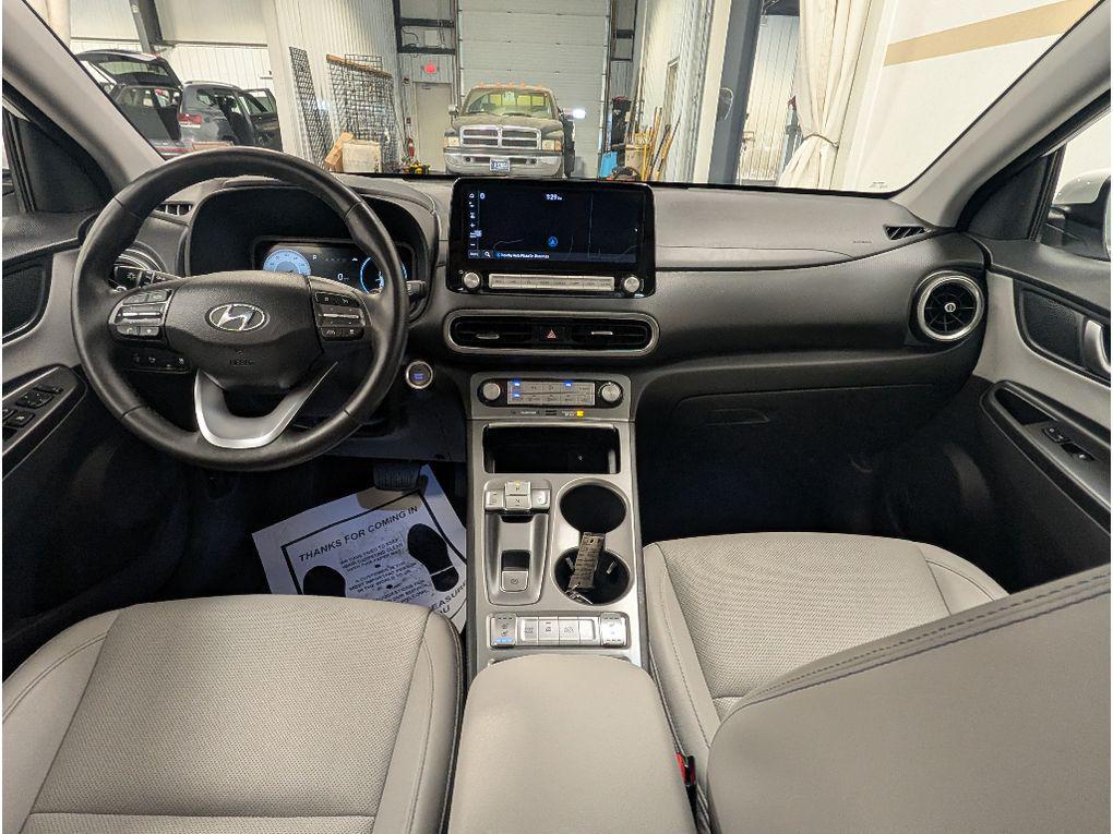 used 2022 Hyundai Kona EV car, priced at $21,999