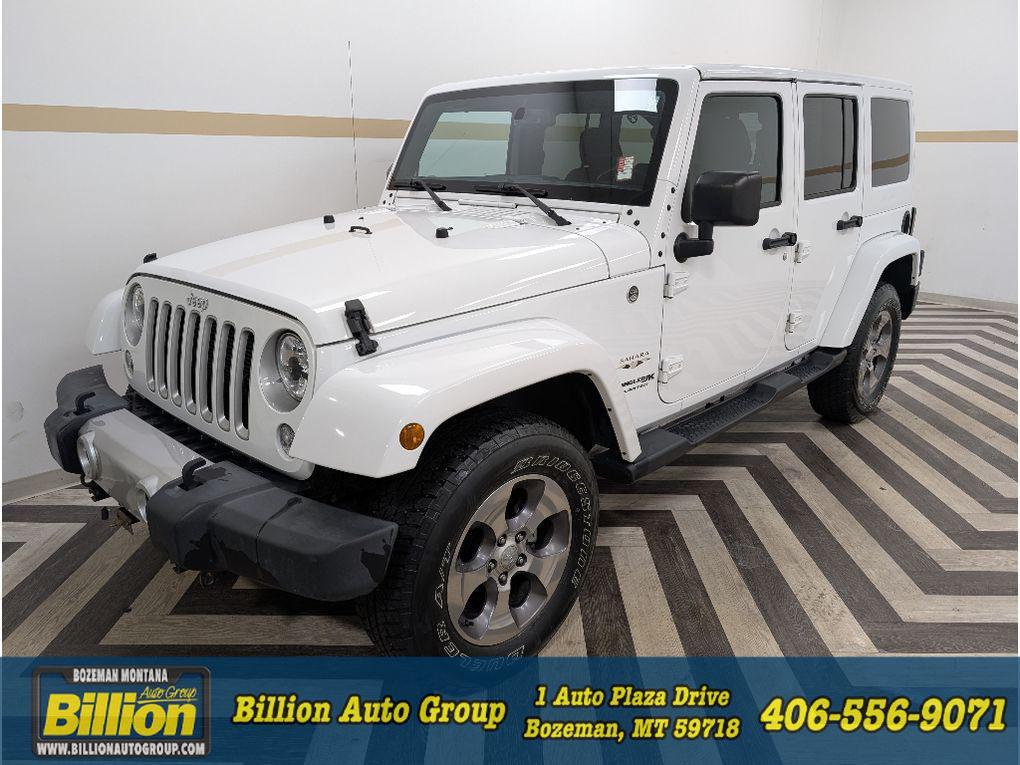 used 2018 Jeep Wrangler JK Unlimited car, priced at $25,999
