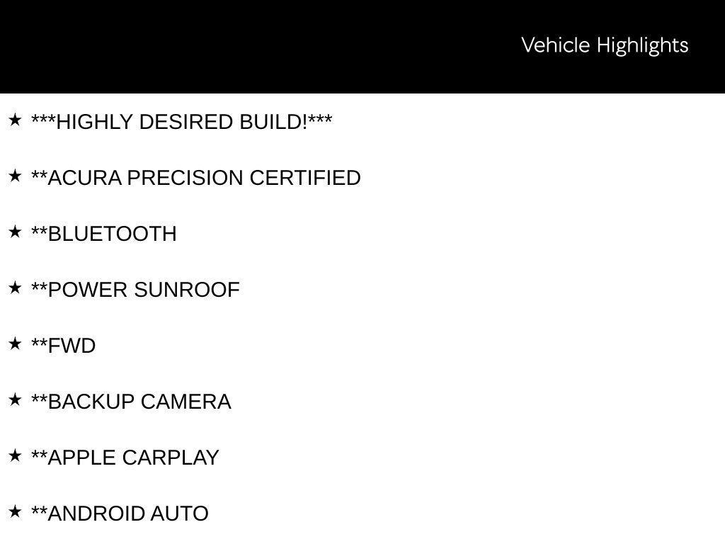 used 2023 Acura Integra car, priced at $23,997