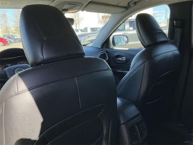 used 2021 Jeep Cherokee car, priced at $17,104