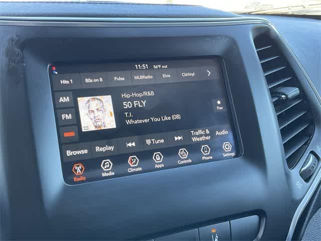 used 2021 Jeep Cherokee car, priced at $17,104