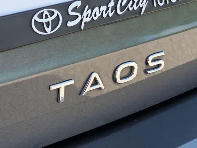 used 2024 Volkswagen Taos car, priced at $18,423