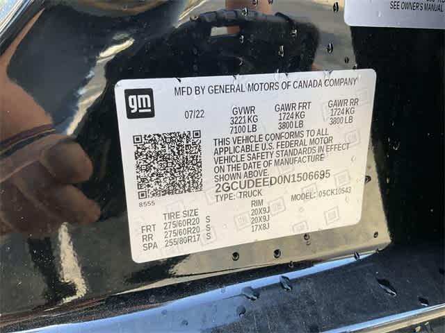 used 2022 Chevrolet Silverado 1500 car, priced at $41,109