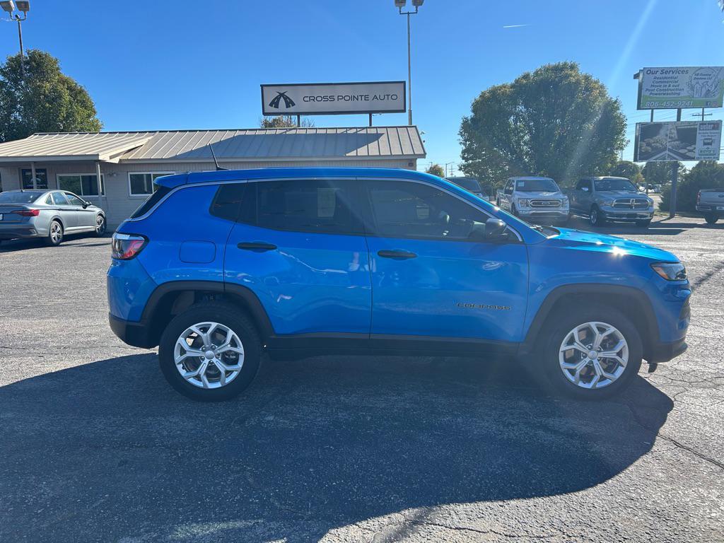 used 2024 Jeep Compass car, priced at $25,900